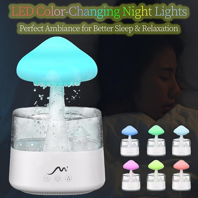 Rain Cloud Humidifier for Bedroom - Image 4