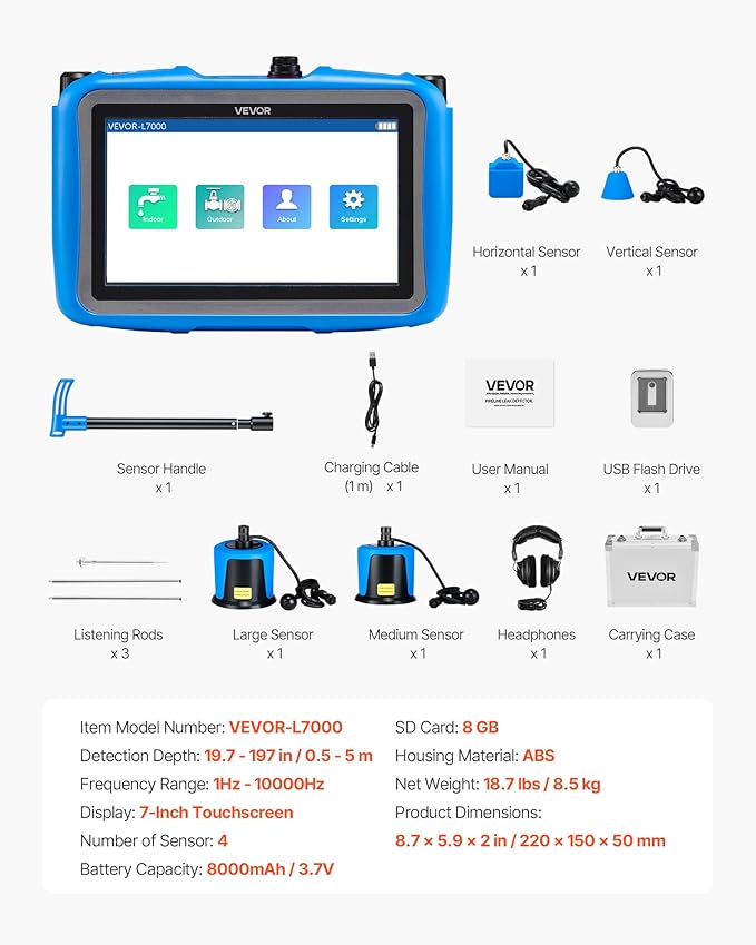 VEVOR Pipe Water Leak Detector - Image 7