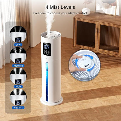 2.1Gal/8L Smart Humidifier Large Room, Top Fill Humidifiers - Image 5