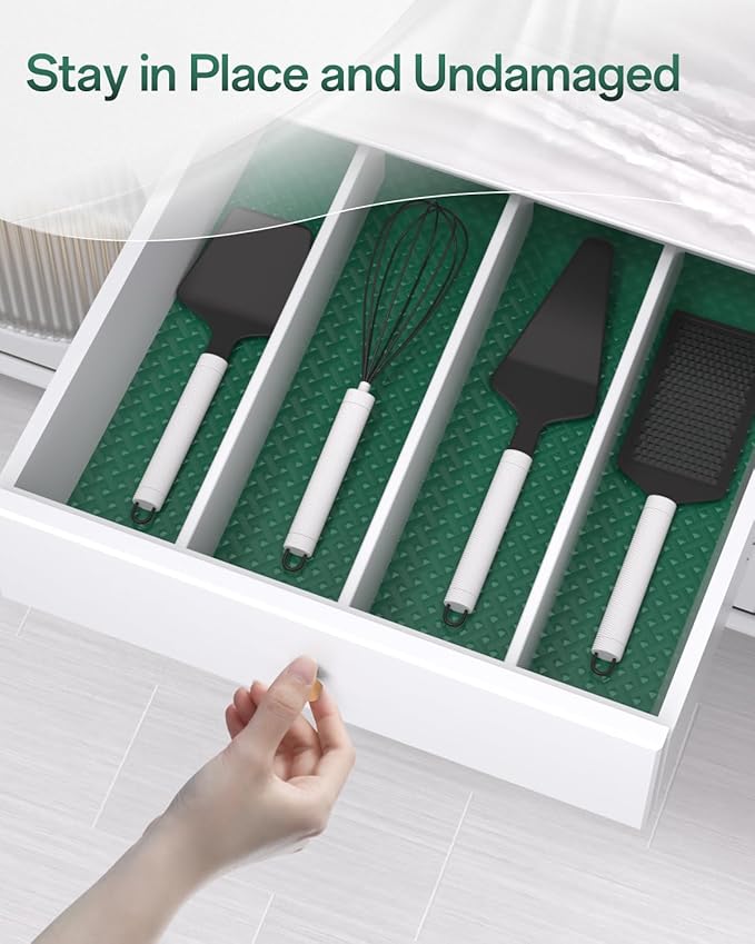 Shelf and Drawer Liner for Kitchen Cabinet, Non-Adhesive 18in x 360in - Image 8