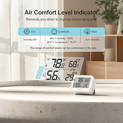 2 Pack Temperature Hygrometer Monitor, Indoor Thermometer and Humidity Sensor - Image 8