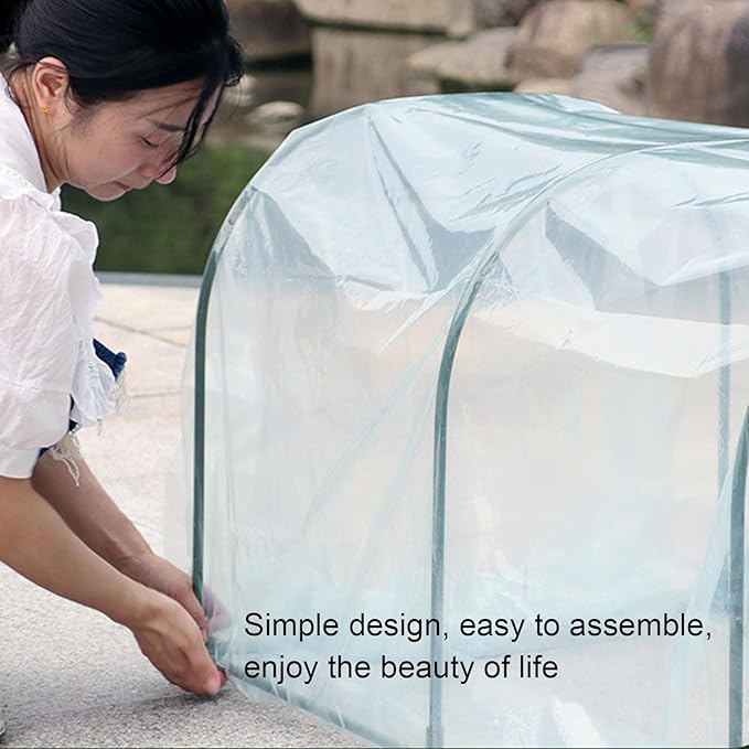 Portable Mini Greenhouse, Frost Proof Rain Proof Small Grow Plant House Tent - Image 5