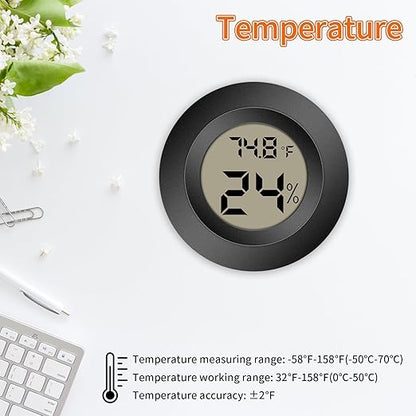 Mini Hygrometer Indoor Outdoor Thermometer Humidity Meter Digital LCD - Image 4