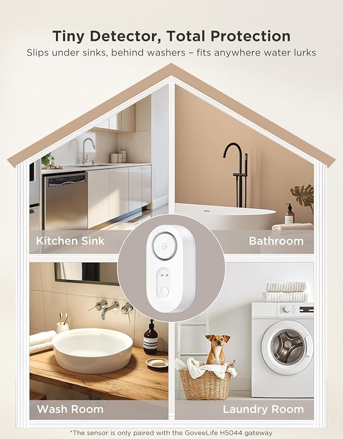 GoveeLife Water Leak Detector 3 Pack - Image 7