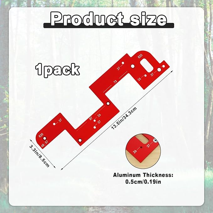 Handle Slotting Mold Arc, Arc Grooving Auxiliary Tool, Invisible Embedded - Image 2