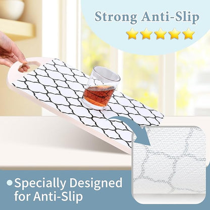 Shelf Drawer Liners for Kitchen Cabinets 17.3 x 354 Inches Non Adhesive Drawer - Image 2
