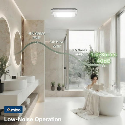 Amico Bathroom Exhaust Fan - Image 5