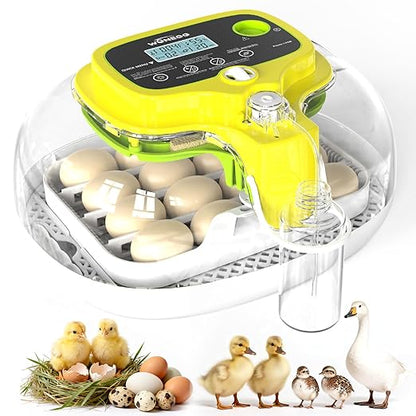 Incubators for Hatching Eggs, 2026 Upgraded 16 Eggs Incubator by DIGOAKO
