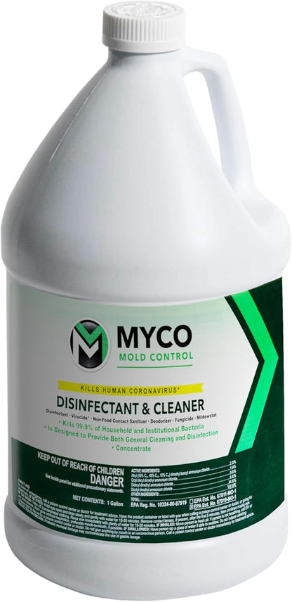 Myco Mold Control Concentrate – EPA-Registered Hospital Grade Disinfectant & by Express+Chem