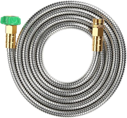 Beaulife 304 Stainless Steel Metal Garden Hose Connector 10 Feet Short Garden by Beaulife