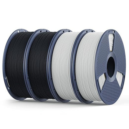Matte PLA Filament 1.75mm, 4kg SUNLU 3D Printer Filament, Matte Surface Texture by YOOPAI