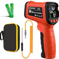 -58°F to 2732°F Infrared Thermometer Temperature Gun, 50:1 Laser Thermometer Gun by MOONASCEND