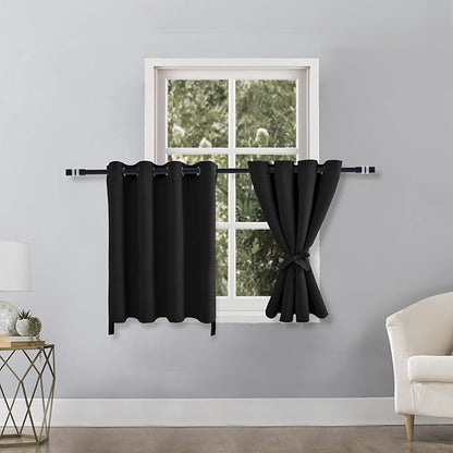 Hiasan RV Blackout Curtains for Bedroom, 52 x 30 Inches Long - Image 2