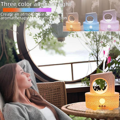 Raindrop Humidifiers for Bedroom, 300ML Ultrasonic Small Humidifier, - Image 4