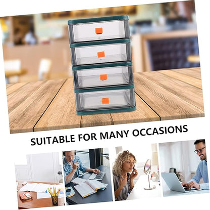 Cosmetic Storage Box Mini Organizer Desk Shelf Organizer Portable Jewelry Box - Image 6