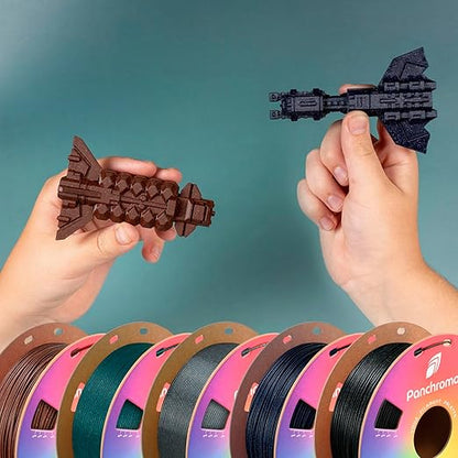 Polymaker Panchroma Galaxy PLA Filament 1.75mm, Galaxy Dark Blue 3D Printer PLA - Image 4