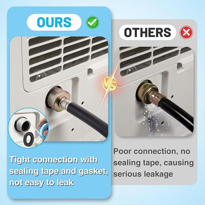 Leakproof Dehumidifier Drain Hose 3/4" FHT - Image 2