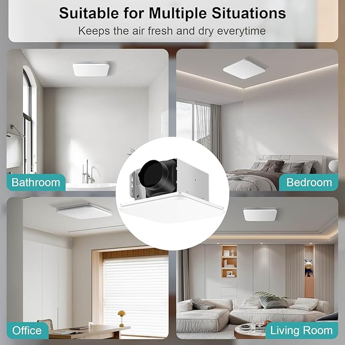 Bathroom Exhaust Fan 110CFM - Image 5