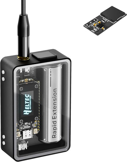 Heltec ESP32 LoRa V4 Development Board Tempered Glass Sensor Kit by HELTECAUTOMATION