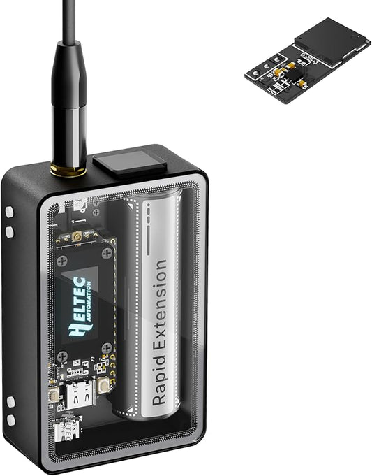 Heltec ESP32 LoRa V4 Development Board Tempered Glass Sensor Kit by HELTECAUTOMATION
