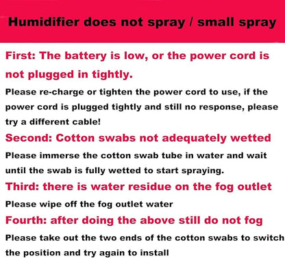 Dual-spray 400ml Mini Humidifier - Image 3