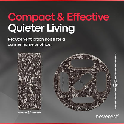 neverest® ESD 6 Inch Inline Duct Silencer – Commercial/Residential HVAC Noise - Image 3