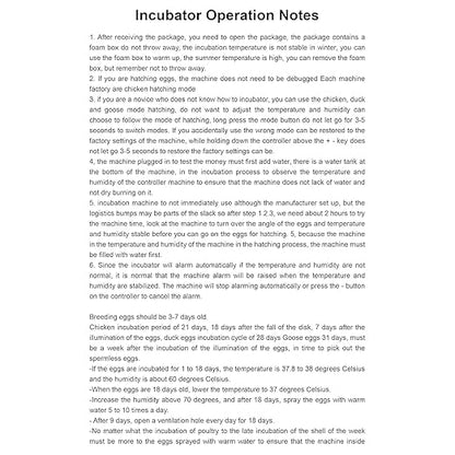 Automatic Eggs Incubator, Large Incubators - Image 8