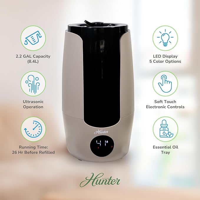 Hunter HHU400 Ultrasonic Humidifier - Image 4
