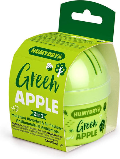 Humydry moisture absorber Mini Green Apple 75g by Humydrymoistureabsorbers