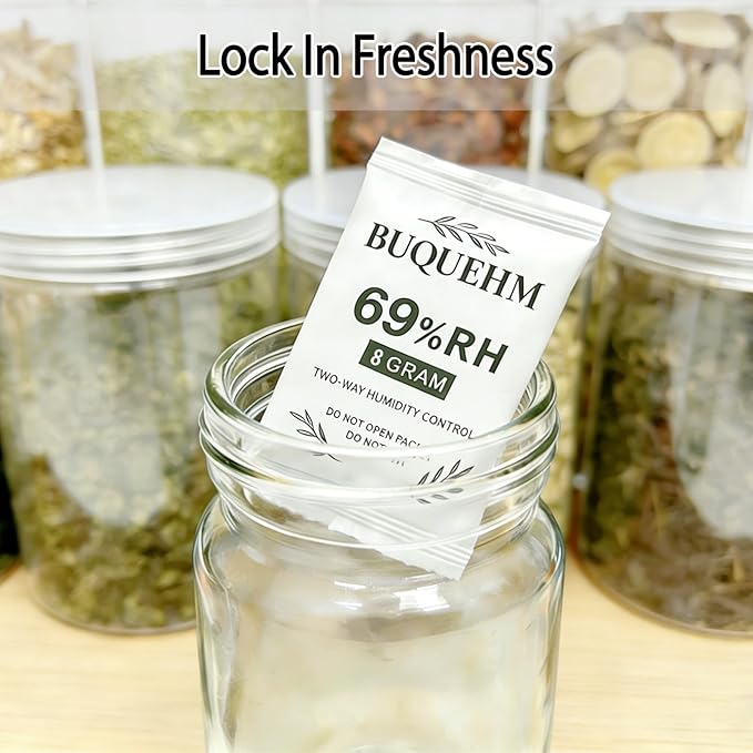 69% Size 8g, 15 Pack Two-Way Humidity Control Packs – Hydration Packets & - Image 3