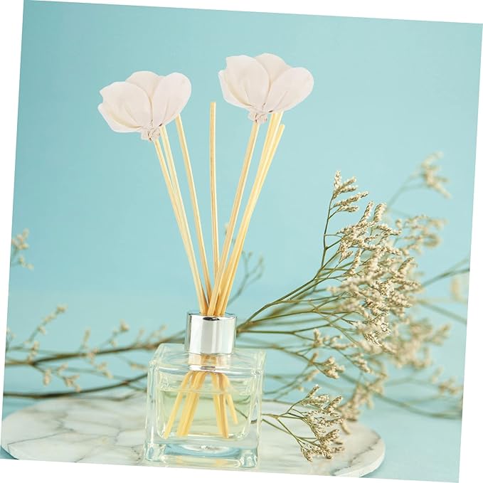 OUNONA 6pcs Fragrance Flower Diffusers Fireless Aroma Flower Sticks - Image 5