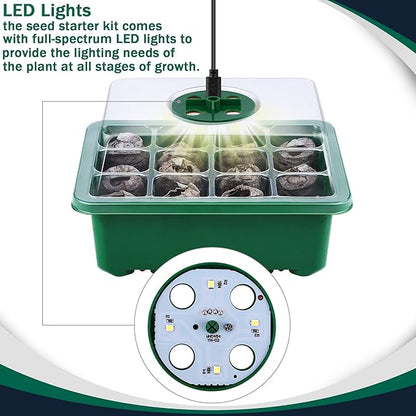 6 Pack Seed Starter Tray Kit - Image 3