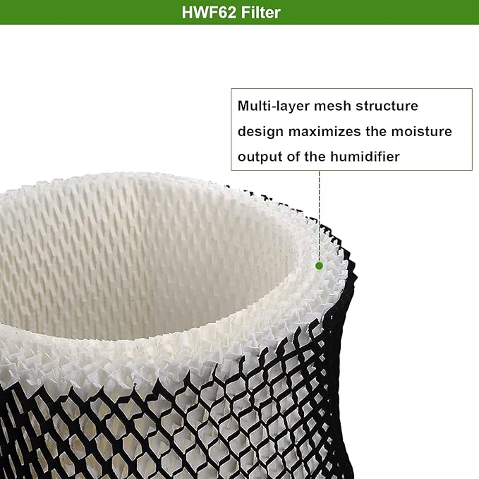 4-Pack Humidifier Wicking Filter Compatible - Image 4