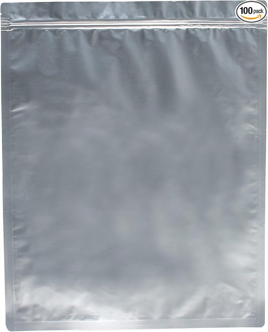 AwePackage Mylar Aluminum Foil Zipper Bag by Awe+Package