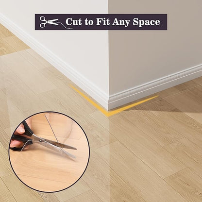 8'×12' Crystal Transparent Floor Mat - Image 6
