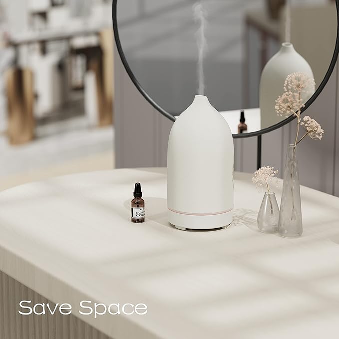 Essential Oil Diffusers, Handmade Ceramic Aromatherapy Diffuser - Image 5