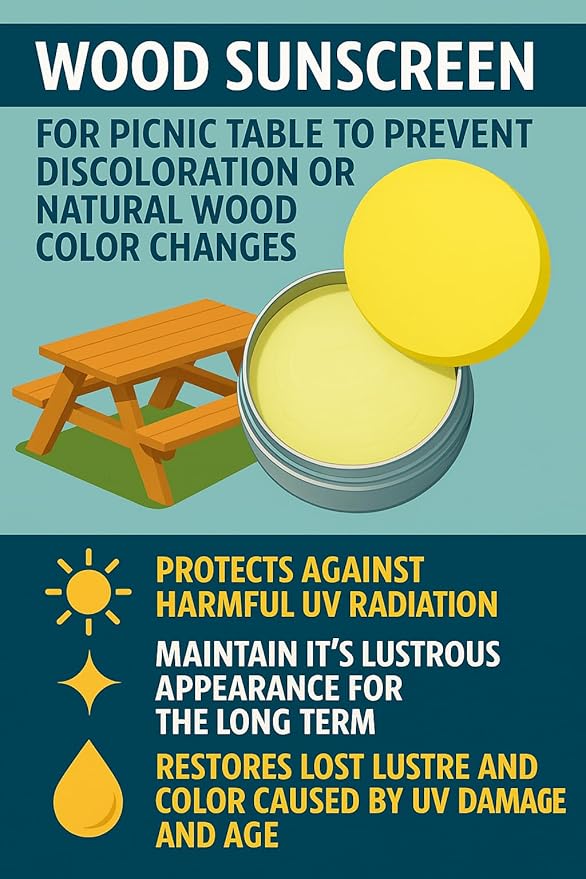 Wood Sunscreen Conditioner & UV Protectant Salve – USA Made Wood Outdoor - Image 2