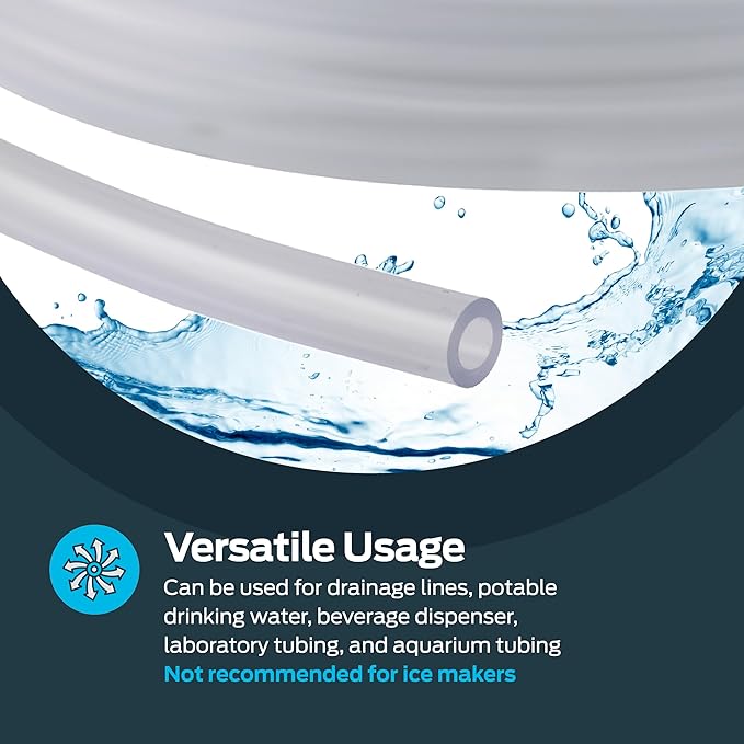 Eastman 1/4 Inch ID PVC Clear Vinyl Tubing, 20 Foot Length - Image 3