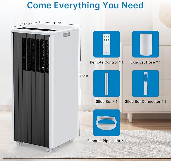 GarveeLife 8000 BTU Portable Air Conditioner - Image 2