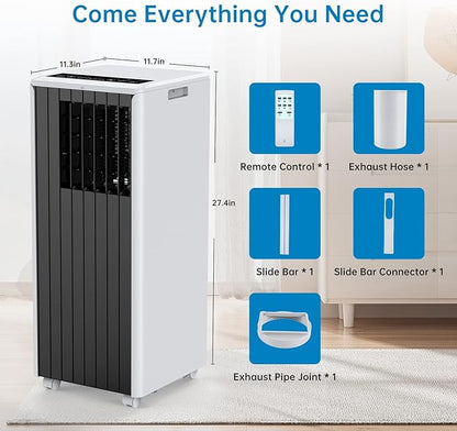 GarveeLife 8000 BTU Portable Air Conditioner - Image 2