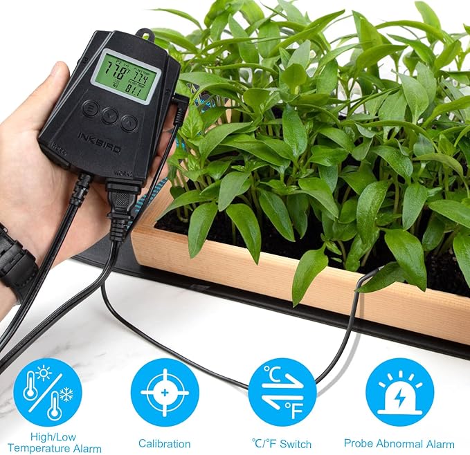 Inkbird WiFi Heat Mat Reptile Thermostat Controller Temperature Controller - Image 5