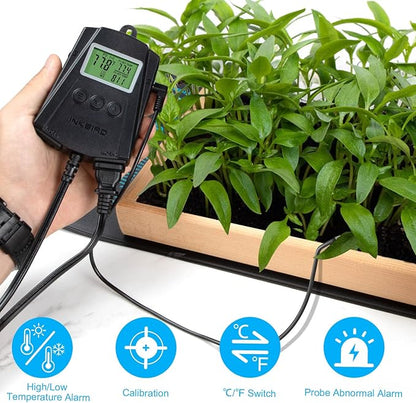 Inkbird WiFi Heat Mat Reptile Thermostat Controller Temperature Controller - Image 5