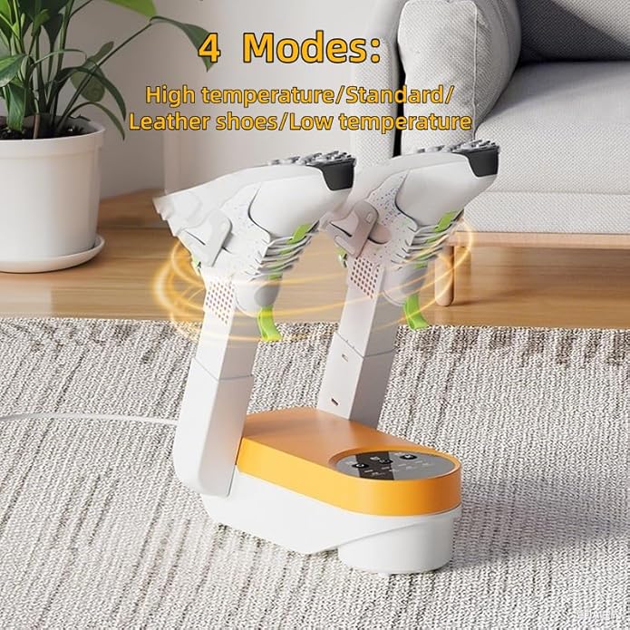 Aottop 160W Shoe Dryer for Boots & Shoes, 4 Drying Modes, 100-400 Minutes Timer - Image 3