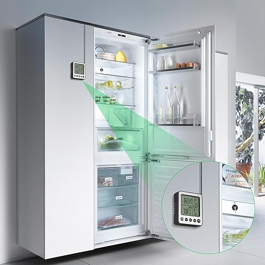 Digital Refrigerator Freezer Fridge Thermometer - Image 3