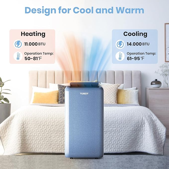 TOSOT 14, 000BTU Wifi Portable Air Conditioner - Image 4