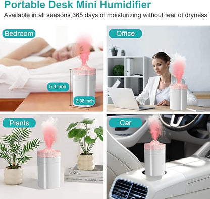 400ml Small Humidifier, Portable Mini Humidifier - Image 7