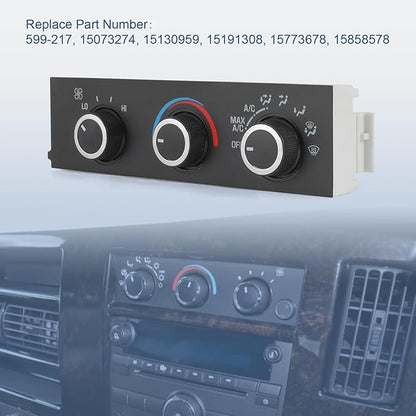 Front A/C Heater Climate Control Module Compatible - Image 2