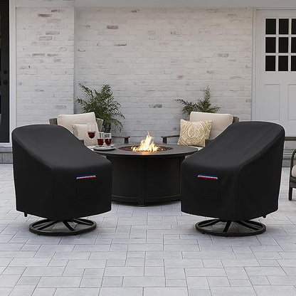 Outdoor Patio Chair Covers Waterproof, 28W x 33D x 38.5H inches Weather - Image 7