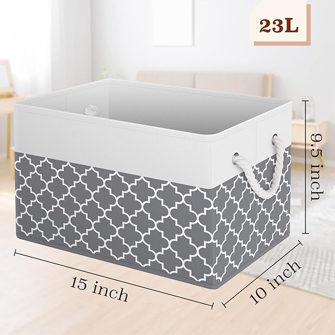 Storage Bin, Collapsible Storage Basket - Image 2