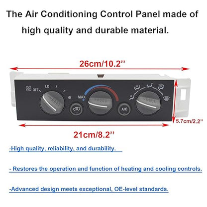 9378815 15-72548 599-007 AC Heater Control Panel Climate Control Module Switch - Image 4